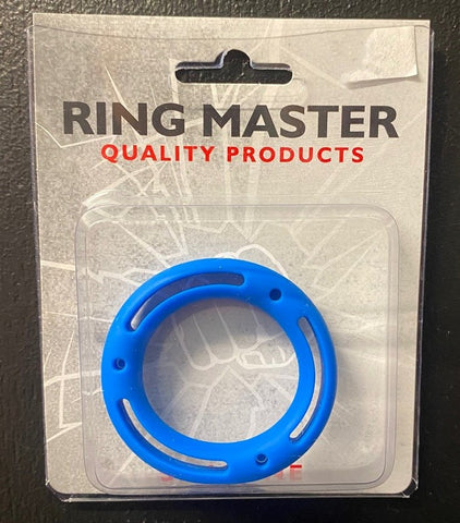 XR Brands Ring Master Air Cushion Silicone Cock Ring with Air Technology - Cock Rings