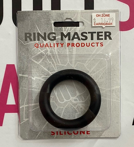 XR Brands Ring Master Thick Silicone Cock Ring for Enhanced Performance - Cock Rings