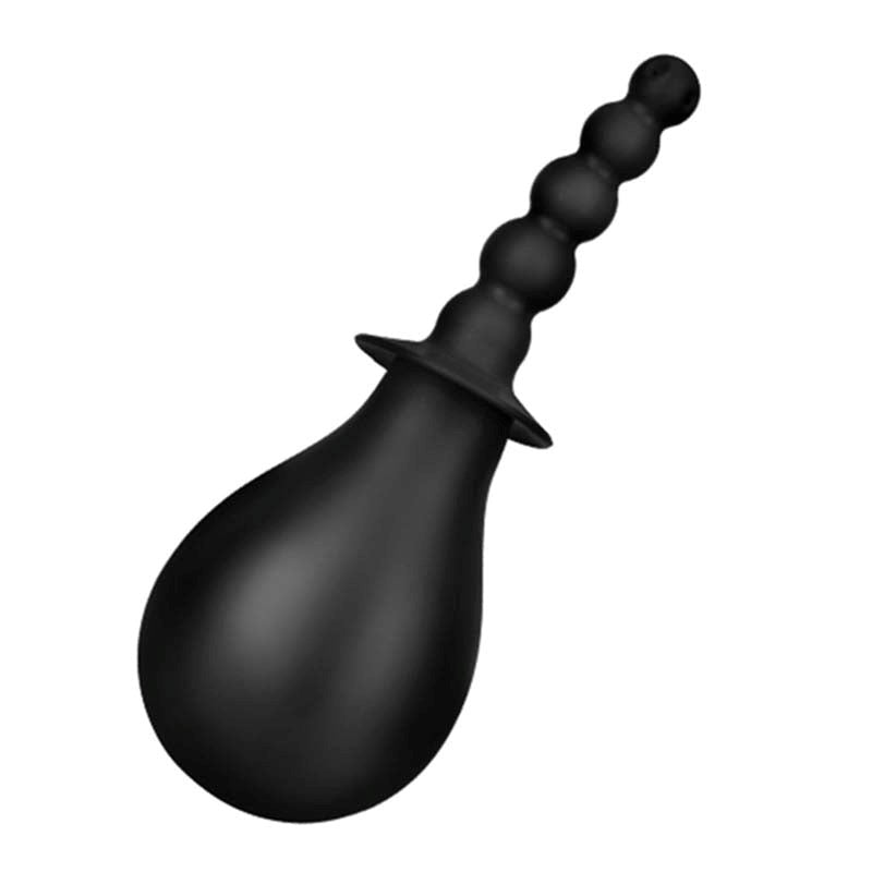 Rippled Silicone Douche Slide In Perfection - - Enemas and Douches