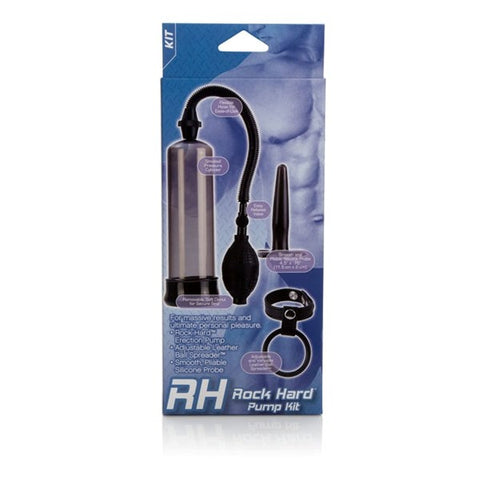 CalExotics Optimum Series Rock Hard Penis Pump Kit - Pumps, Extenders and Sleeves