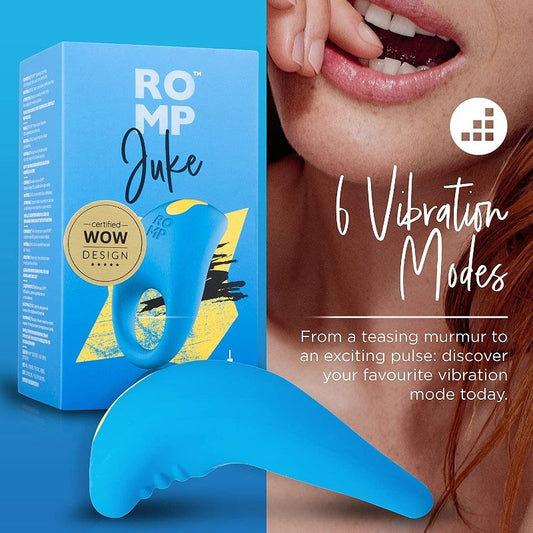 Romp Juke Cockring Easy Fit Gear - - Vibrating Cock Rings