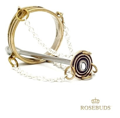 Rosebuds Jewelry Cockpin Yourethra Urethral Plug with Swarovski Crystal - Penis Plugs