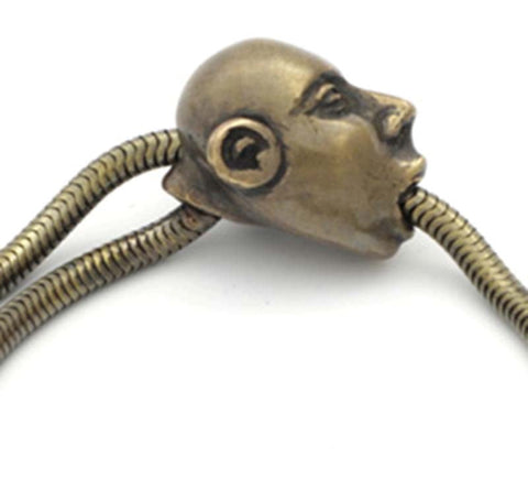Rosebuds Jewelry Sucker Metal Cock Ring with Adjustable Chain - Cock Rings