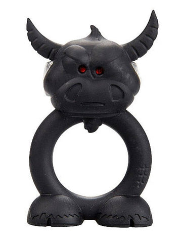 Shots Toys Silky Smooth Bliss S Line Beasty Toys Bad Bull Vibrating Ring - Cock Rings