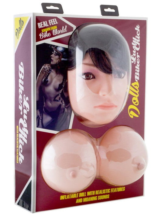 S-Line Dolls 3D Lusty Biker Chick Feel The Perfect Fit - - Love Dolls