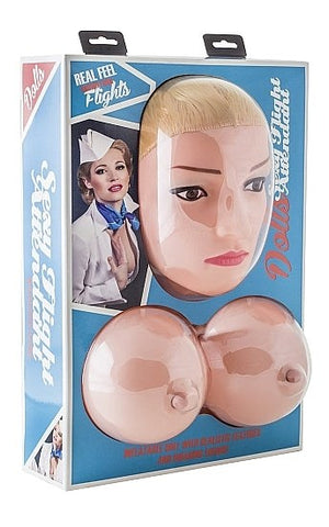 Shots Toys S Line Dolls 3D Sexy Flight Attendant Realistic Masturbator - Love Dolls