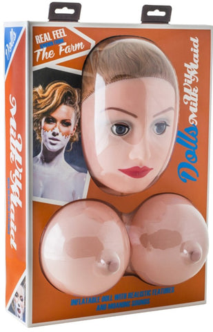 Shots Toys S Line Dolls 3D Wild Milk Maid Masturbator with Vibrating Bullet - Love Dolls