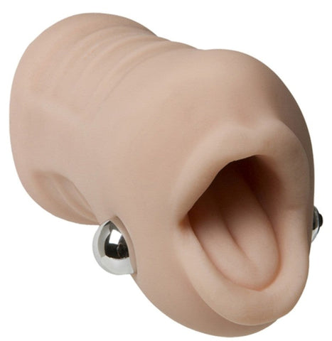 Doc Johnson Sasha Grey Vibrating Deep Throat Sucker Stroker - Masturbators and Strokers