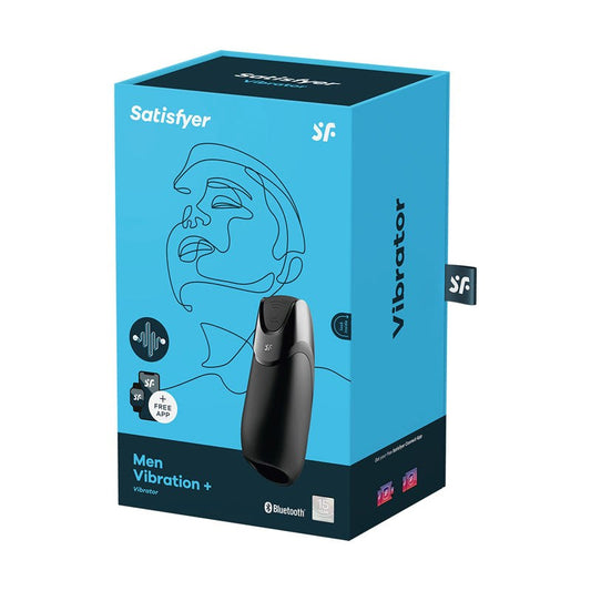 Satisfyer Men Vibration+ App Controlled Fast Delivery AU - - Masturbators and Strokers