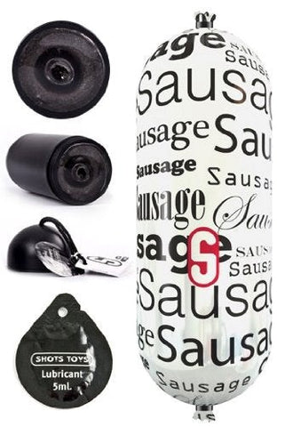 Shots Toys Sausage Oral Masturbator Soft Multi Chamber Design - Masturbators and Strokers