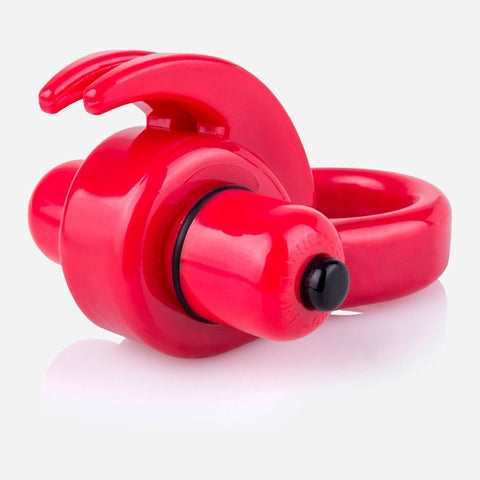Screaming O Orny Vibe Ring with Vooom Bullet and Vibrating Horns - Cock Rings
