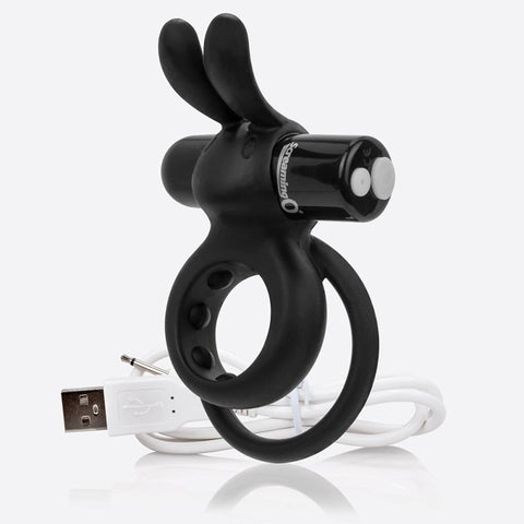 Screaming O Charged Ohare Vibrating Rabbit Cock Ring with Dual Ring - Cock Rings