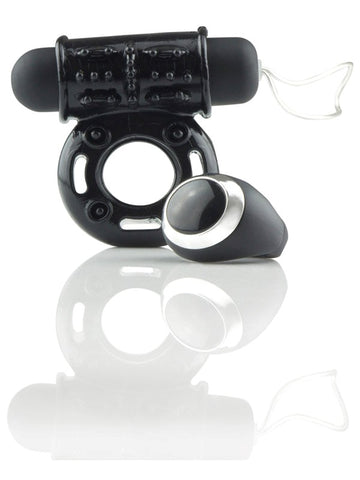 Screaming O MasteRing Ring & Vibe Ring Set Dual Cock Ring Vibrator - Vibrating Cock Rings