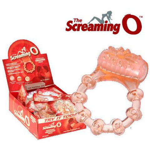 Screaming O ScreamingO O Pop Vibrating Cock Ring with Pleasure Bumps - Cock Rings