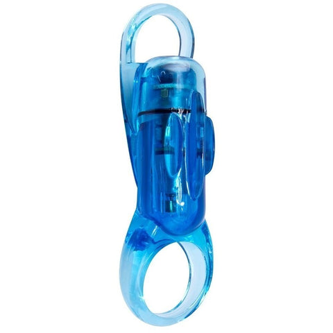 Screaming O RodeO Spinner Vibrating Cock Ring with Finger Loop Control - Cock Rings