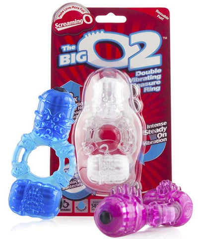 Screaming O The Big O2 Dual Motor Vibrating Cock Ring - Cock Rings