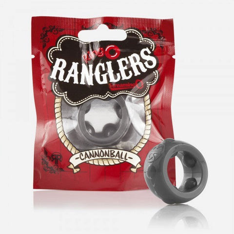 Screaming O RingO Rangler Cannonball Cock Ring with Pleasure Balls - Cock Rings