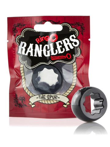 Screaming O RingO Rangler Spur Textured Cock Ring for Enhanced Stamina - Cock Rings
