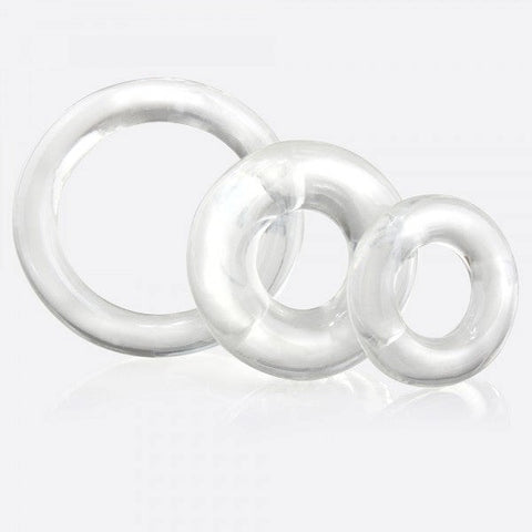 Screaming O The RingOs Stretchy Cock Ring 3 Sizes Enhanced Performance - Cock Rings