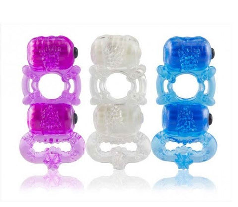 Screaming O Tri O Triple Pleasure Mens Cock Ring with Dual Motors - Cock Rings
