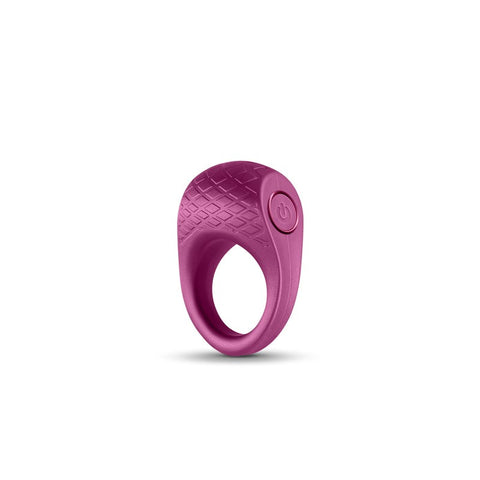 NS Novelties Seduction Levi Vibrating Cock Ring with Dual Stimulation - Cock Rings