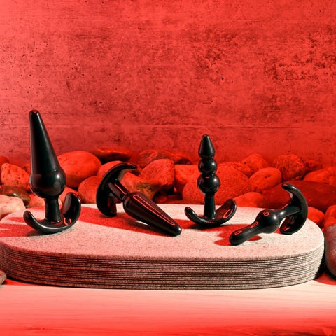 Evolved Selopas Intimate Exploration Anal Plug Set with 4 Graduated Sizes - Butt Plugs