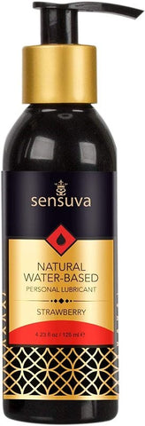 Sensuva Natural Water Based Personal Moisturizer 125ml Natural Lubrication - Water Based Lubes