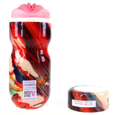 BDStyle Sexual Masturbation Cup Realistic 4D Vagina Texture - Masturbators and Strokers
