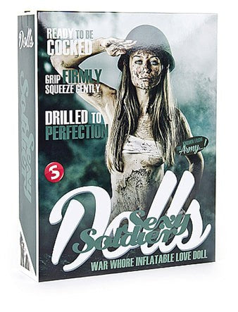 Shots Toys Sexy Soldier Love Doll Realistic Vinyl Construction - Love Dolls
