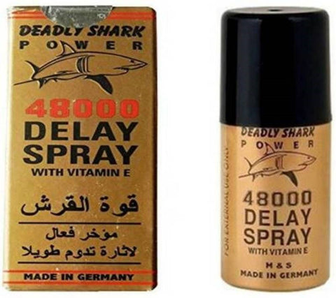 BDStyle Shark 48000 Spray Male Enhancement for Longer Performance - Delay and Excite Sprays