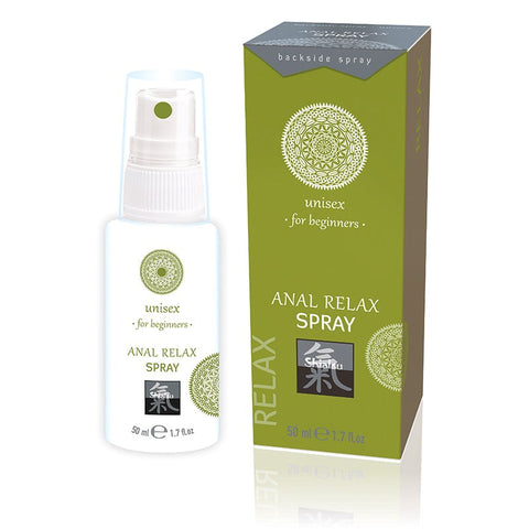 Hot Production SHIATSU Beginner Anal Relax Spray 50ml Gentle Relaxation - Water Based Lubes