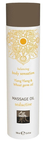 Hot Ero Shiatsu Massage Oil 100ml Natural Formula for Intimate Touch - Oil Based Lubes