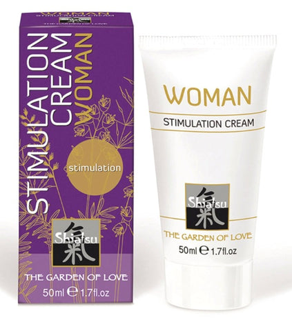 Hot Ero Shiatsu Women Stimulation Cream 50ml Enhances Clitoral Sensitivity - Delay and Excite Sprays