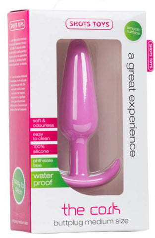Shots Toys The Cork Premium Silicone Anal Plug - Butt Plugs