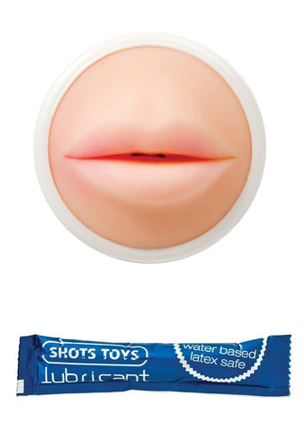 Shots Toys Easy Rider Hot Masturbator Mouth with Adjustable Suction - Masturbators and Strokers