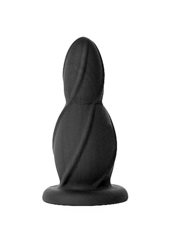 Shots Toys Small Buttplug Black Premium Silicone Anal Sex Toy - Butt Plugs