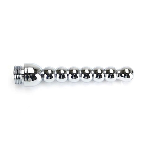 BDStyle Shower Shot Enema 8 Balls Steel Anal Douche Nozzle - Enemas and Douches