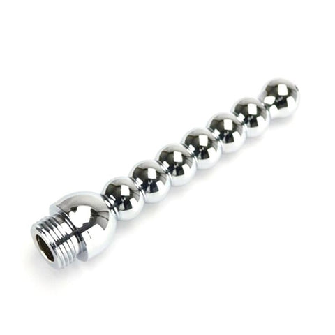 BDStyle Shower Shot Enema 8 Balls Steel Anal Douche Nozzle - Enemas and Douches