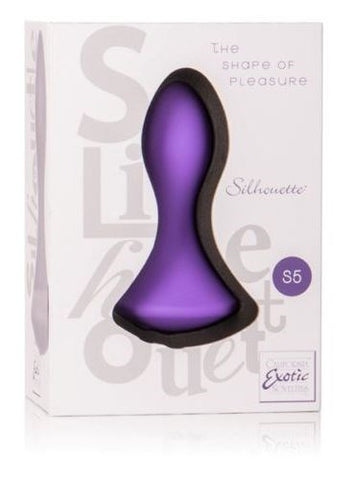 CalExotics Silhouette S5 Purple Anal Vibrator - Anal Vibrators