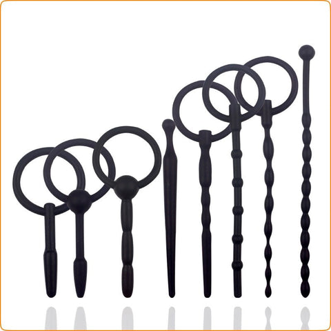 Silicone 8 Pcs Penis Plug Kit - Penis Plugs