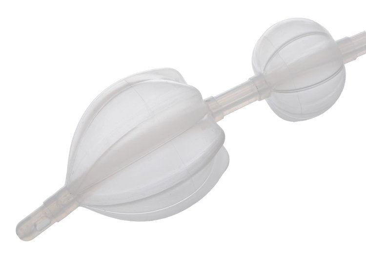 Silicone Anal Catheter with Bulbs Try The Best - - Anal Cleansing