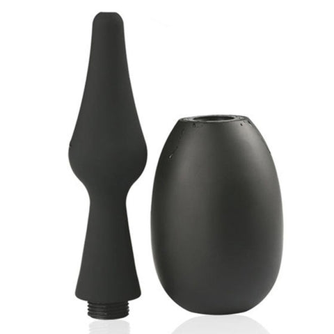 BDStyle Silicone Butt Plug Enema Bulb with Inflatable Design - Enemas and Douches