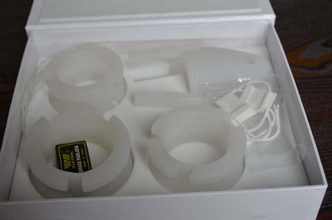 BDStyle Silicone Cock Cage with Multiple Ring Sizes and Locking Options - Male Chastity