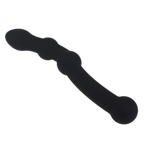 BDStyle Silicone Prostate Butt Plug with Curved Design for P Spot Massage - Butt Plugs
