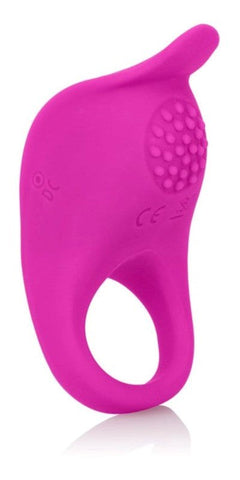 CalExotics Teasing Enhancer Cock Ring Purple - Cock Rings
