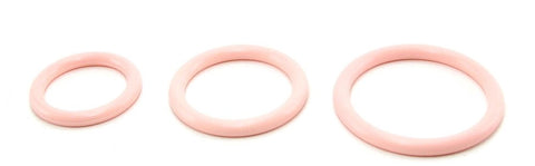 California Exotics Silicone Support Rings Three Size Cock Ring Set - Cock Rings
