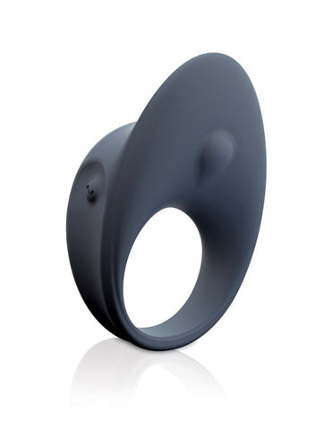 Sir Richards Elements Vibrating Cock Ring Slate 15 Hour Battery Life - Cock Rings