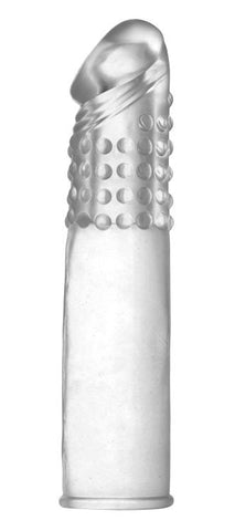 Size Matters Clear Choice Penis Extension Sleeve with Pleasure Nubs - Pumps, Extenders and Sleeves