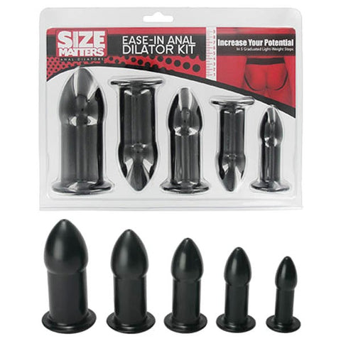 Smooth & Safe Anal Expansion - XR Brands Size Matters Dilator - Butt Plugs