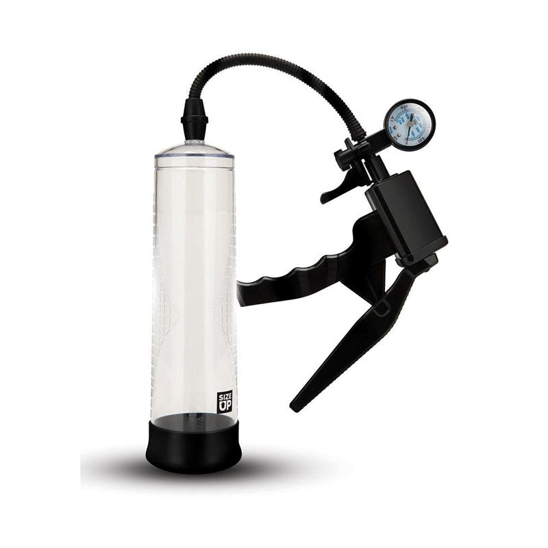 Size Up Ergonomic Trigger Penis Pump - - Pumps, Extenders and Sleeves